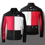 tommy hilfiger veste hiver zip 1886 noir